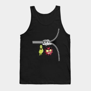 FUNNY RUDE BUMPER shrek script, get shreked Tank Top